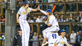 Stilts First WalkOff of 2024  The Savannah Bananas [upl. by Faxan815]