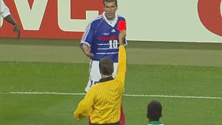 Zidanes Red Card  France vs Saudi Arabia FIFA World Cup 1998 [upl. by Akeinahs]