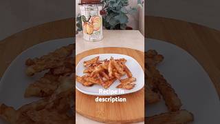 One Secret lngredients to make crispy fries 🍟 shorts [upl. by Anatlus]