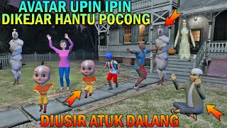 AVATAR UPIN IPIN PULANG DIKEJAR P0COONG DIUSIR ATUK DALANG  GTA 5 BOCIL SULTAN [upl. by Yrellam]