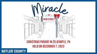 Miracle on Main Street Parade Zelienople 2023 [upl. by Loralie]