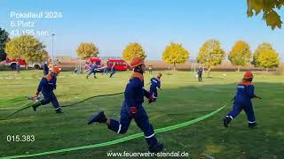 Pokallauf der Jugendfeuerwehren des Landkreises Stendal 2024 [upl. by Bullen]