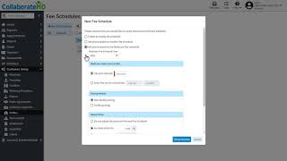 How To Add Fee Schedules [upl. by Primrose895]