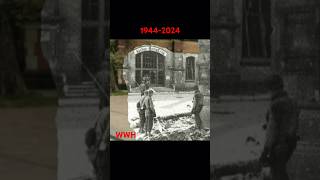 Then and Now History Pictures Westernfront quotBattle of Aachenquot [upl. by Aenert]