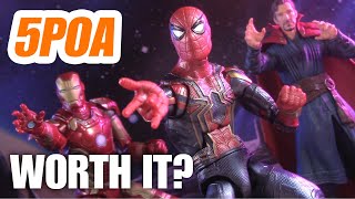 WHERES WALDOES Hasbro Marvel Legends Marvel Studios Iron Spider SpiderMan Action Figure Review [upl. by Juieta772]