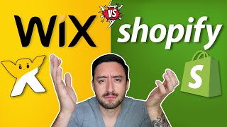 Wix vs Shopify  Online Shop or Store for Ecommerce [upl. by Esiahc]