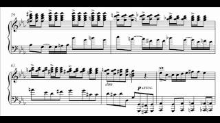 Lane plays Moore  Beethoven Sonata Parody Audio  Sheet music [upl. by Tews]