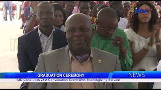 IUO concludes 21st Convocation event with Thanksgiving Service [upl. by Tini974]