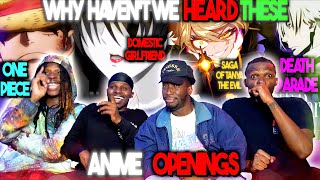 RAP FANS react to ANIME OPENINGS and ENDINGS for the FIRST TIME [upl. by Nylassej290]