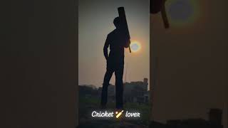 Cricket 🏏 lover 💖cricket shotoniphone music love jubinnautiyal [upl. by Ramel]