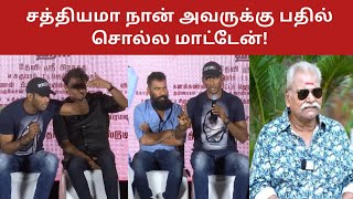 Bayilvan Ranganathan vs Vishal  Vishal Speech at Rathnam Trailer Launch [upl. by Yanehs690]