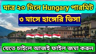 Hungary Work Permit New Update Today  Hungary Embassy Update  Hungary Visa Update 2024  Hungary [upl. by Maghutte497]