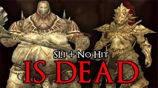 Ornstein and Smough SL1 No Hit is DEAD 3x in a row  Dark Souls Remastered [upl. by Flavius170]