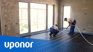 Uponor Tecto sistem de încălzire prin pardoseală cu montaj usor rapid si eficient [upl. by Abla997]