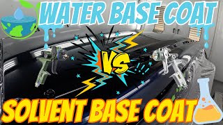 CAR SPRAYING  WATER BASE Vs SOLVENT BASE  PROS amp CONS  WHATS YOUR FAVOURITE [upl. by Nylaret]