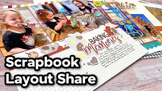 Scrapbook Layout Share 40 Design Ideas [upl. by Sahcnip]