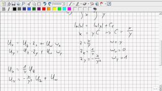 Partielle Differentialgleichung 1 Ordnung [upl. by Perlis107]