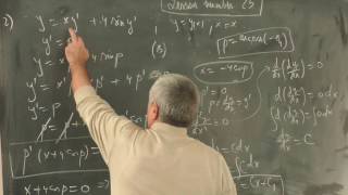 Lesson No 25  Lagrange and Clairaut equation [upl. by Jollanta]