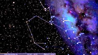 Sternbild Schütze  Sagittarius Animation [upl. by Eillime]