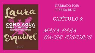 COMO AGUA PARA CHOCOLATE AUDIOLIBRO CAPÍTULO 6 quotMASA PARA HACER FÓSFOROSquot [upl. by Ciprian]