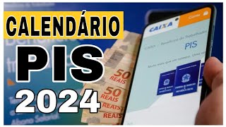 PIS 2024 CALENDÁRIO OFICIAL VEJA AS DATAS DE PAGAMENTOS [upl. by Yerffeg270]