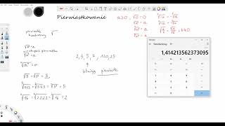 Matematyka  egzamin ósmoklasisty  repetytorium pierwiastki [upl. by Hniv436]