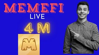 MEMEFI Live 4 m Code crack 27 Jun watch full video [upl. by Ardnasac]