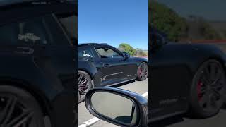 Corvette ZR1 Vs Porsche turbo S [upl. by Alleunamme830]