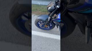 MT07 BENT WHEEL AND FORKS mt07 motorcycle fail yamaha sportbike streetbike twowheeler [upl. by Ehsrop]