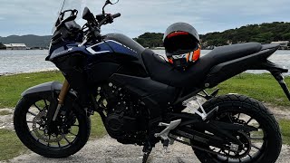 CB500X 2024 AZUL ZERO KM  Parte 2 [upl. by Wiebmer]