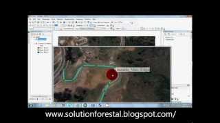 Arcgis 10 Editar vertices y segmentos Tutorial Arcgis 10 [upl. by Pitt538]