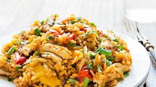 Instant Pot Cajun Chicken and Rice [upl. by Arakahs]