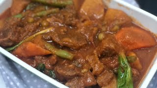 Filipino style pocherong baka  beef pochero recipe [upl. by Ateerys6]