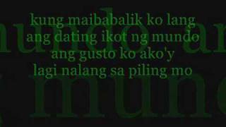 Kung Maibabalik Ko Lang  Gagong Rapper with Lyrics rap [upl. by Eberly965]