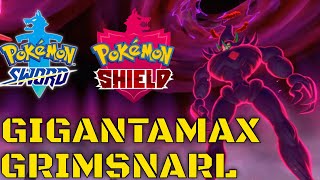 Pokemon Sword And Shield Gigantamax Grimsnarl Location [upl. by Lorette442]