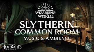 Harry Potter Music amp Ambience  🐍 Slytherin Common Room Hogwarts Legacy [upl. by Ruella]