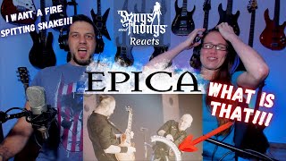 Epica Kingdom of Heaven Part 3 REACTION by Songs and Thongs [upl. by Lehcin864]