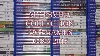 My PSVita Collection • 130 games • June 2015 FR [upl. by Janyte255]