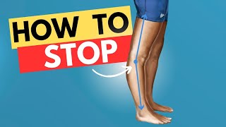 Knee Hyperextension After Stroke How to Stop Back Kneeing [upl. by Tailor]