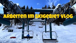 Arbeiten im Skigebiet Vlog  9 [upl. by Pomfrey]