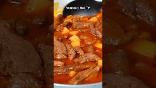 Estofado de Res con Papas receta [upl. by Limbert]