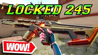 245fps LOCKED is Nuts  Valorant [upl. by Lebiram]