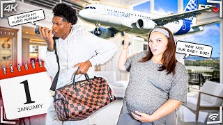 PLANNING A BOYS TRIP ON PREGNANT GIRLFRIEND DUE DATE BAD IDEA [upl. by Telocin]