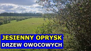 Oprysk Drzew Owocowych Jesienią Mocznikiem Oprysk Drzewek po Zbiorach Czym Pryskać Drzewa Owocowe [upl. by Mairym]