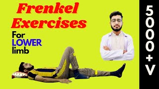 Frenkel Exercises for Ataxia Patients  Physiotherapy  physiomentor [upl. by Kilan21]