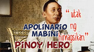 Apolinario Mabini As the quotUtak ng Himagsikanquot  Pinoy Hero Philippine History [upl. by Kraska]