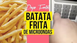 BATATA FRITA DE MICROONDAS 🍟 [upl. by Michelle216]