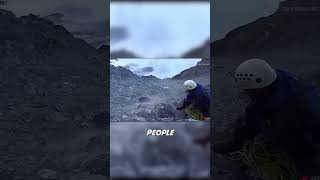 The MOST DEADLIEST place ON EARTH😨 closecall neardeath rockfall dangerous nature shorts [upl. by Onairot]