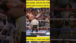 Shannon Briggs vs Lennox Lewis highlights [upl. by Manouch]