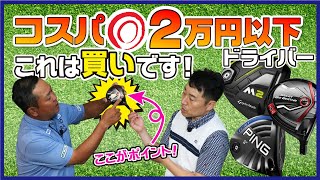 2万円以下で買えるコスパ◎おすすめドライバーを紹介！人気だったあの名器がお手頃な価格に【QP関】【ゆうぞう】 [upl. by Pritchett]